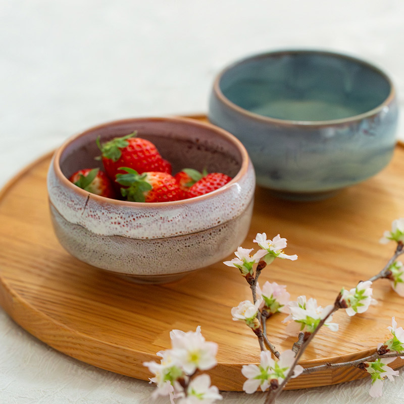 茶道具 抹茶碗 抹茶茶碗 波佐見焼 長十郎窯 haku碗 ギフト GIFT : Sara