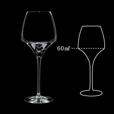 ワイングラス テイスティンググラス 6個セット ChefandSommelier シェフアンドソムリエ オープンアップ ユニバーサル テイスティング40 JD-471の画像