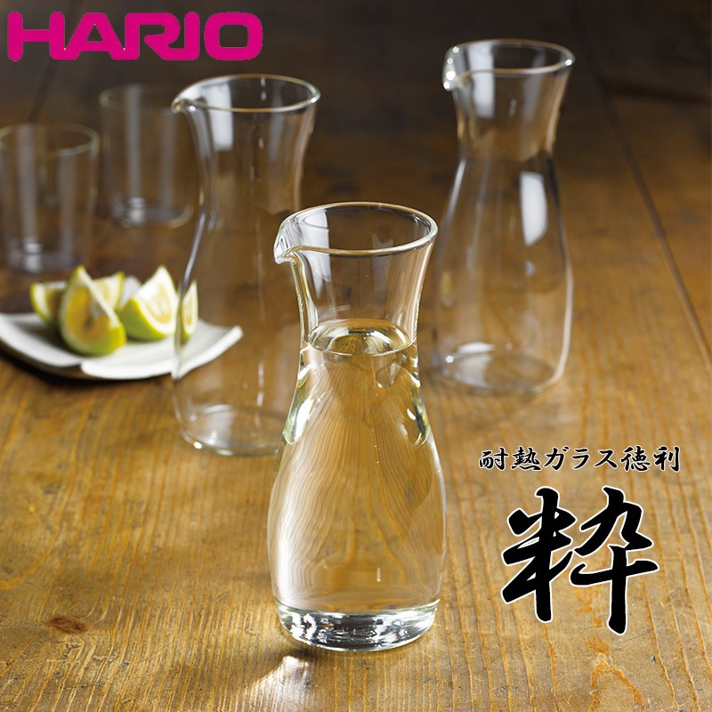 食器 徳利 耐熱ガラス おしゃれ シンプル 上品 HARIO ハリオ 粋 TI