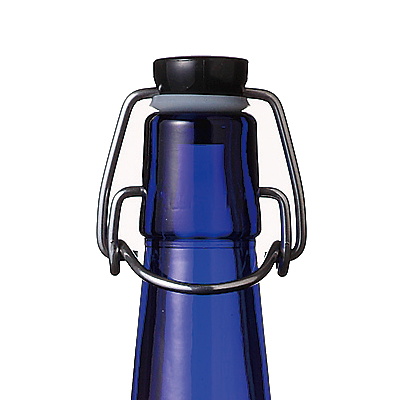 密封瓶 密閉ビン キカイ栓 ボトル ブルー おしゃれ 可愛い シンプル DG-4566｜sara-lia｜02