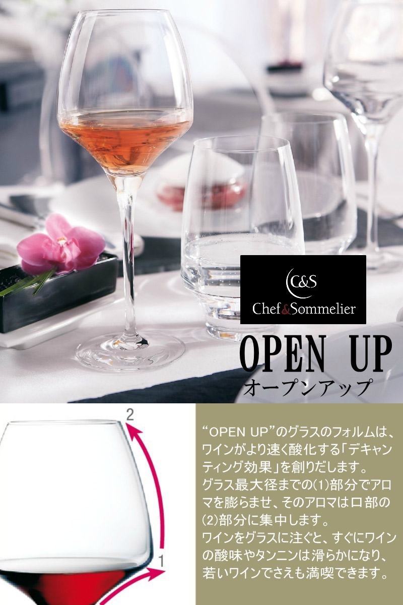 食器 ワインテイスティンググラス セット おしゃれ ChefandSommelier