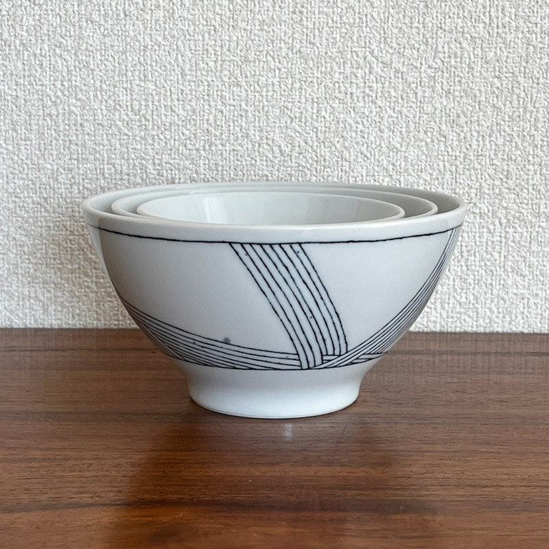 茶碗 小鉢 食器 美濃焼 糸つむぎ 筋 クラフトボウル S 11.6cm 310ml