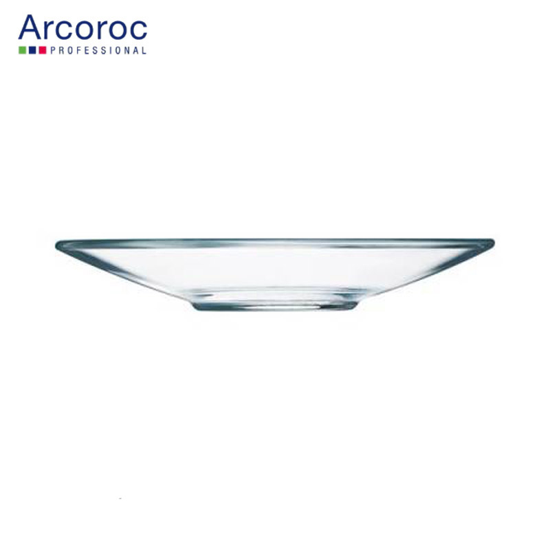 食器 ソーサー 受け皿 おしゃれ 耐熱ガラス ARCOROC アルコロック アロマ140ソーサー JD-6041｜sara-lia
