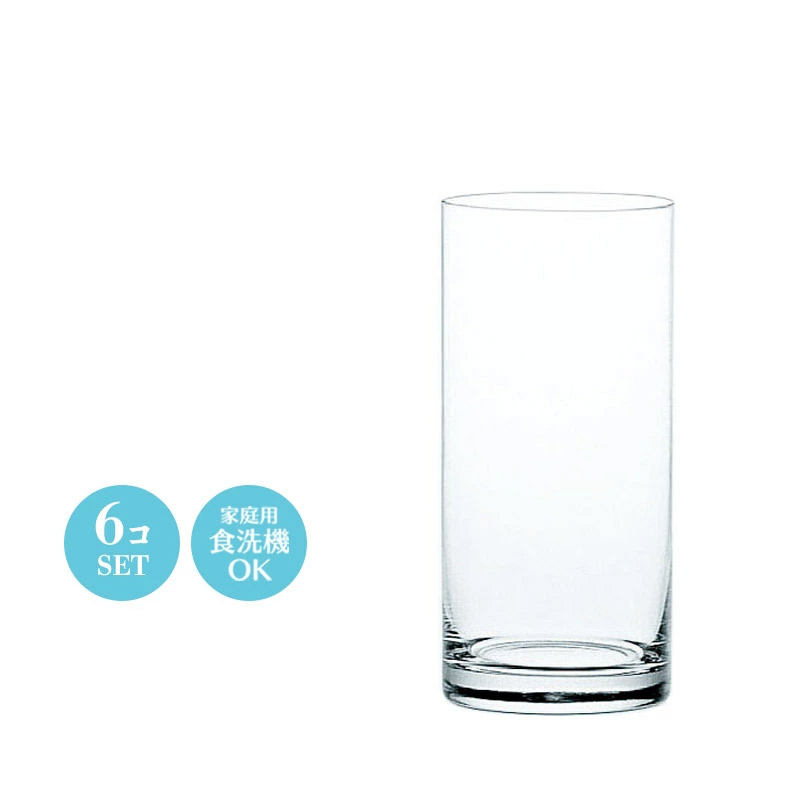 ハイボールグラス ビールブラス 水割りグラス セット クリスタルガラス トッカータ タンブラー 東洋佐々木 14オンス 6個セット L50-14