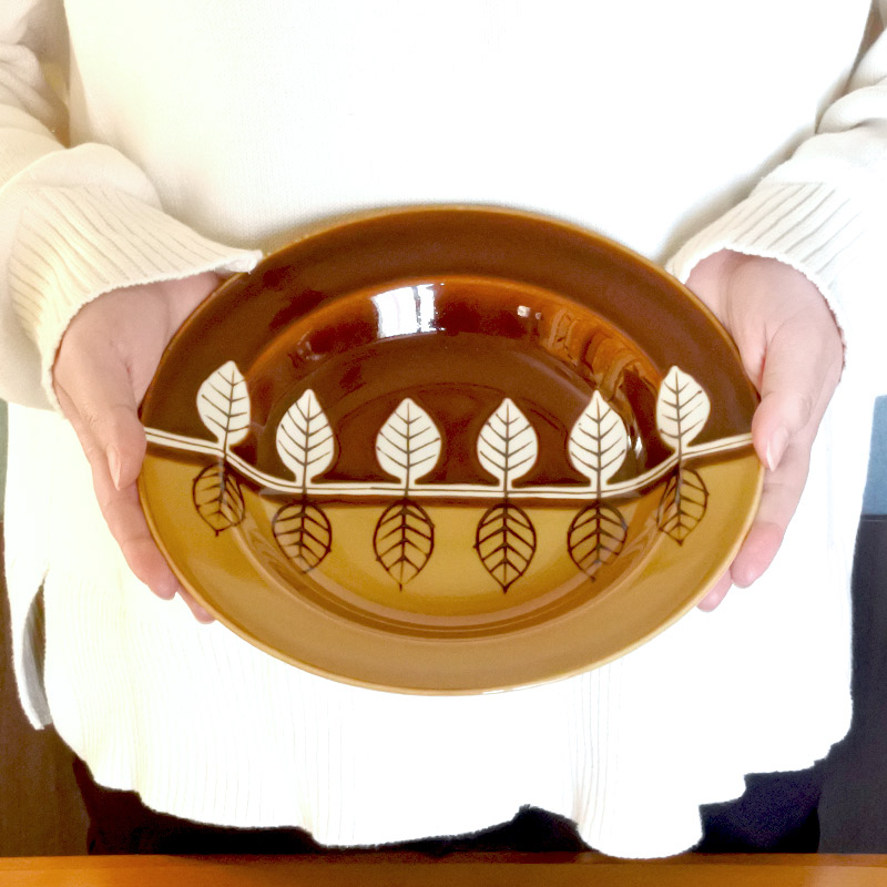 ①　アビランド　シャブリ　スープ　パン　ディナー　プレート　皿　パスタ　シチュー カレー皿 シチュー皿 深皿 ディナープレート 24cm 9吋 8寸 リーフリム