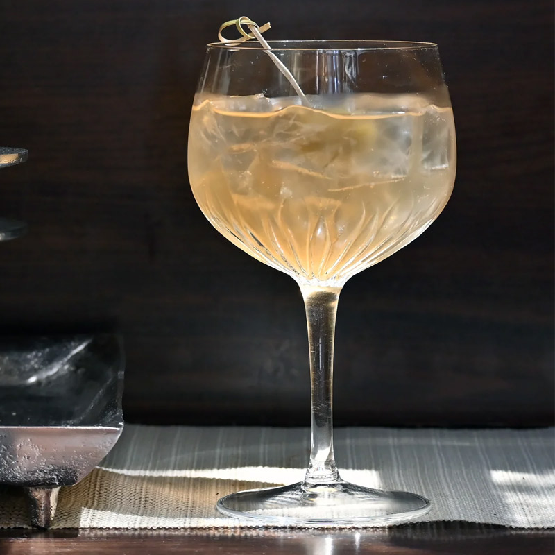 カクテルグラス 800ml 27オンス クリスタルガラス Bormioli Luigi