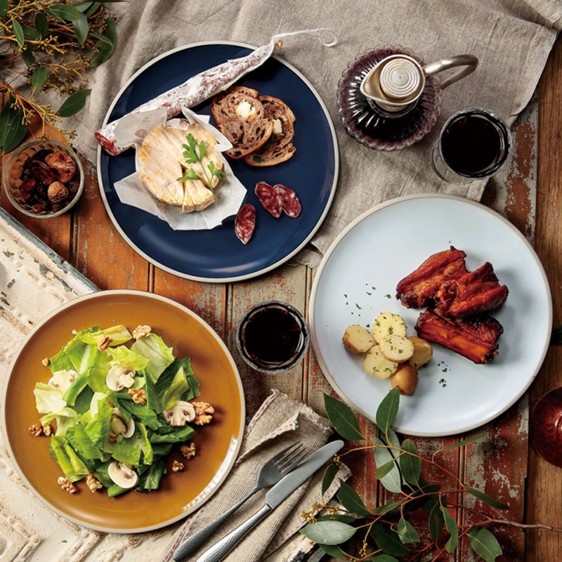 食器 お皿 大皿 パスタ皿 ピザプレート ルスト プレート 28cm : Sara