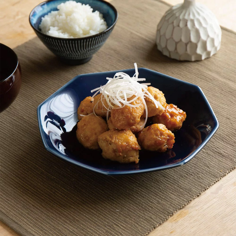 食器 お皿 チャーハンのお皿 おしゃれ 可愛い 小田陶器 街中華 八角皿
