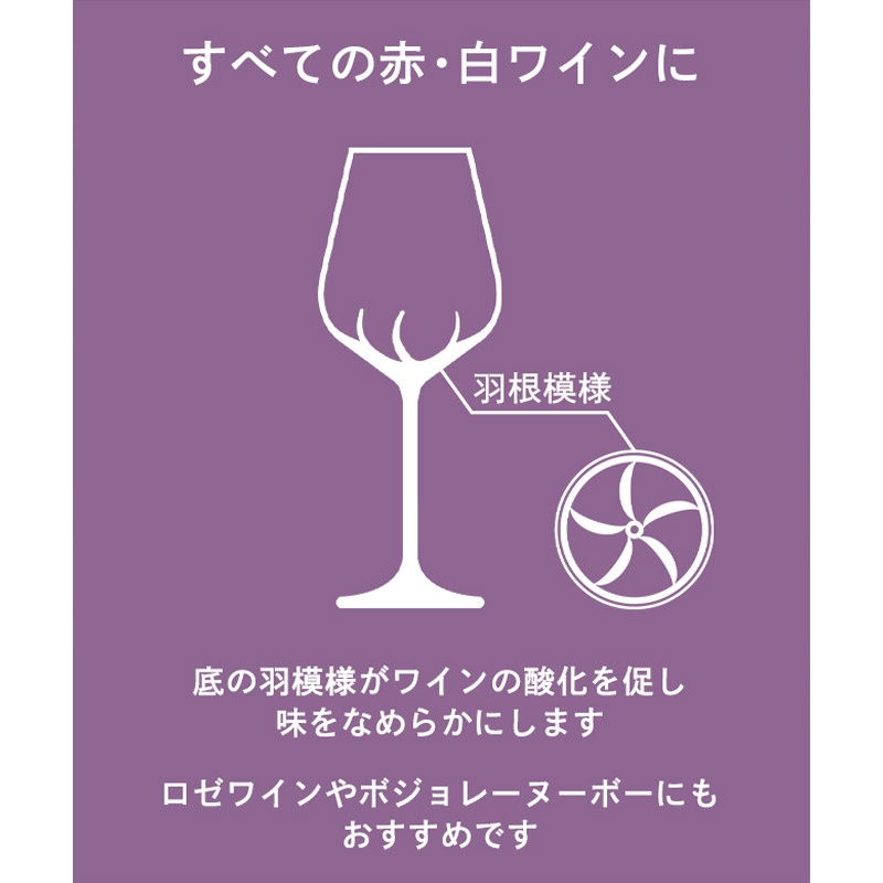 食器 ワイングラス 赤白兼用 おしゃれ デザイアー ユニバーサル 東洋