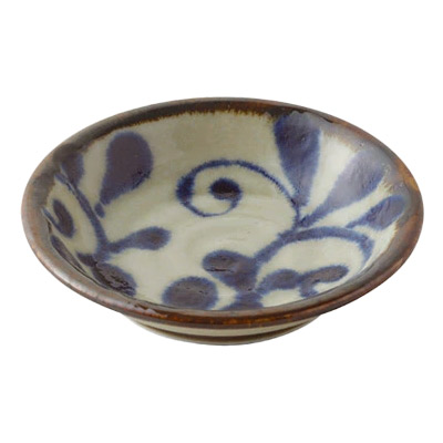 お皿 豆皿 9cm 琉球唐草 30皿 おしゃれ 可愛い 沖縄 やちむん やむちん | ブランド登録なし | 01