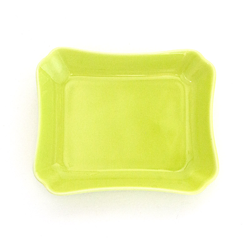 小皿 プレート 食器 日本製 美濃焼 ミニプレート スクエア 変形皿 角皿