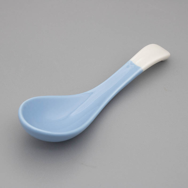 れんげ 15cm 陶器 スプーン 中華食器 持ちやすい かわいい 美濃焼