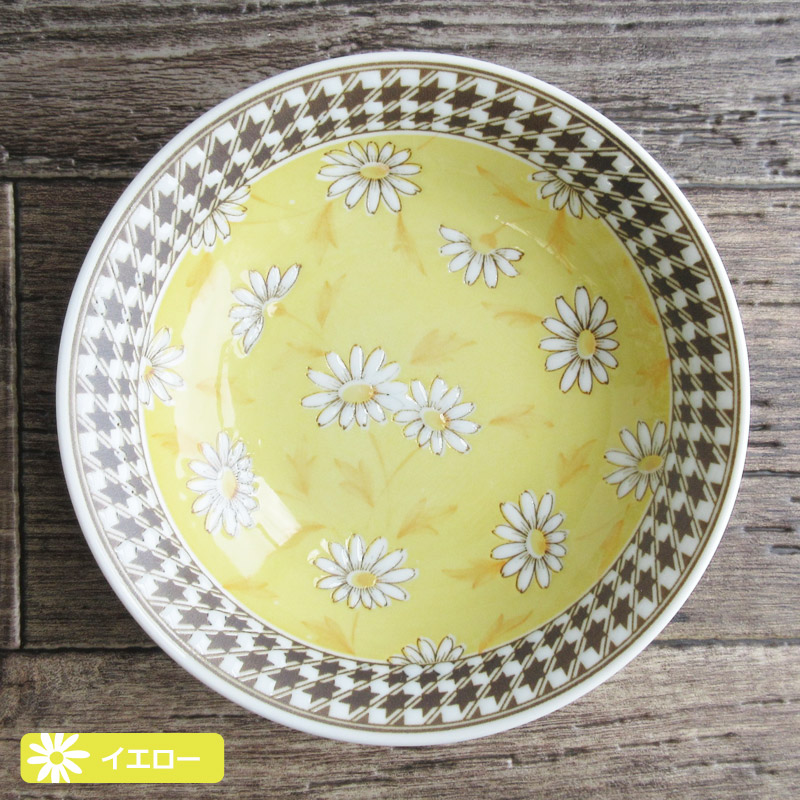 浅鉢 中鉢 17cm 和食器 日本製 取り鉢 ボウル 取り皿 煮物 / 千鳥格子