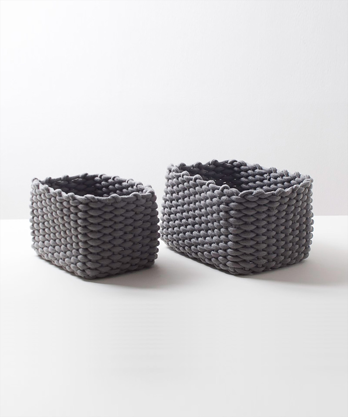 サラグレース　コットンバスケット　L sarasa design（サラサデザイン） タオル収納、衣類収納などにおすすめ