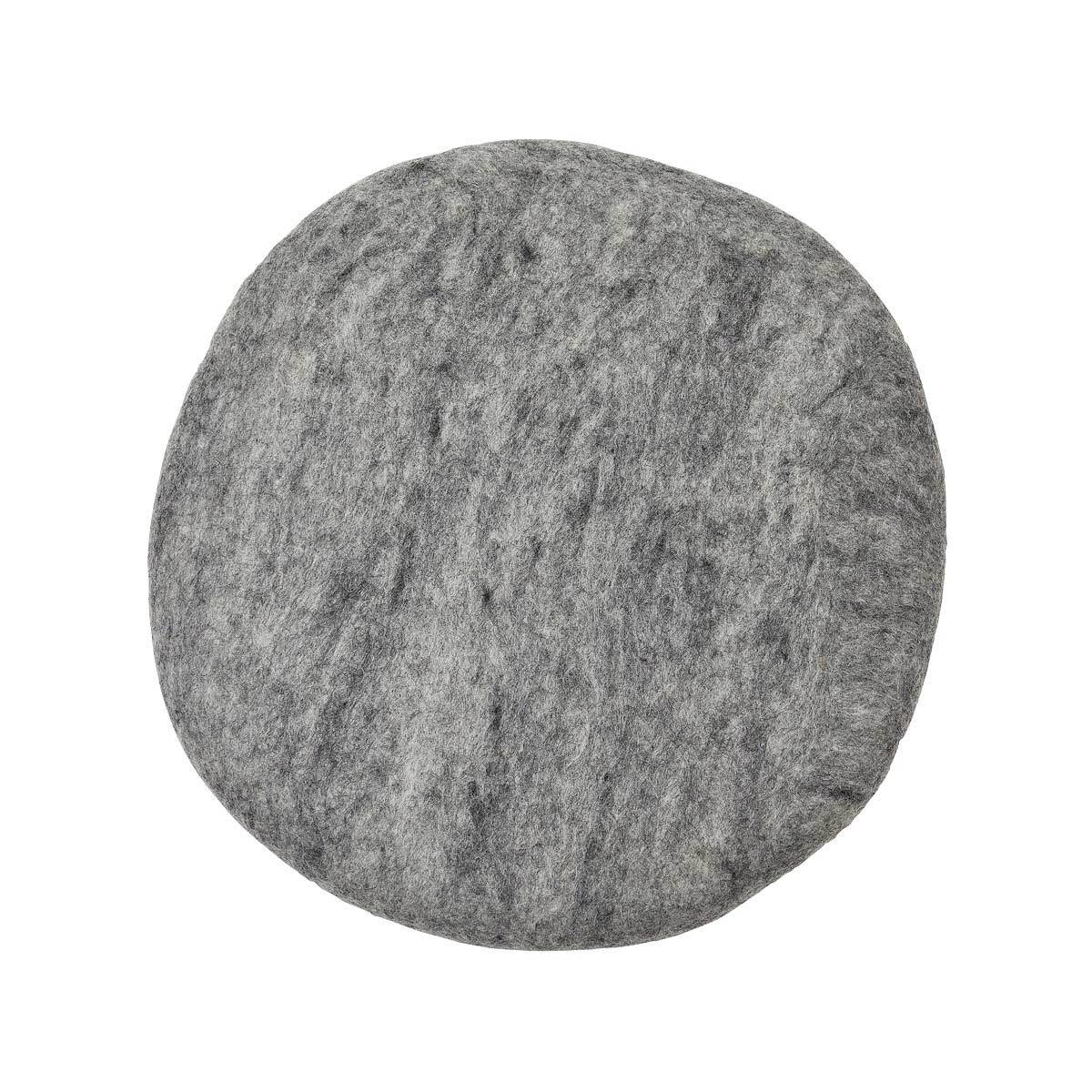 HEY-SIGNハイサインウールフェルト丸チェアクッションシート北欧グレー Frisbee round / HEY-SIGN（ハイサイン） - HEY-SIGN ｜+iimono online
