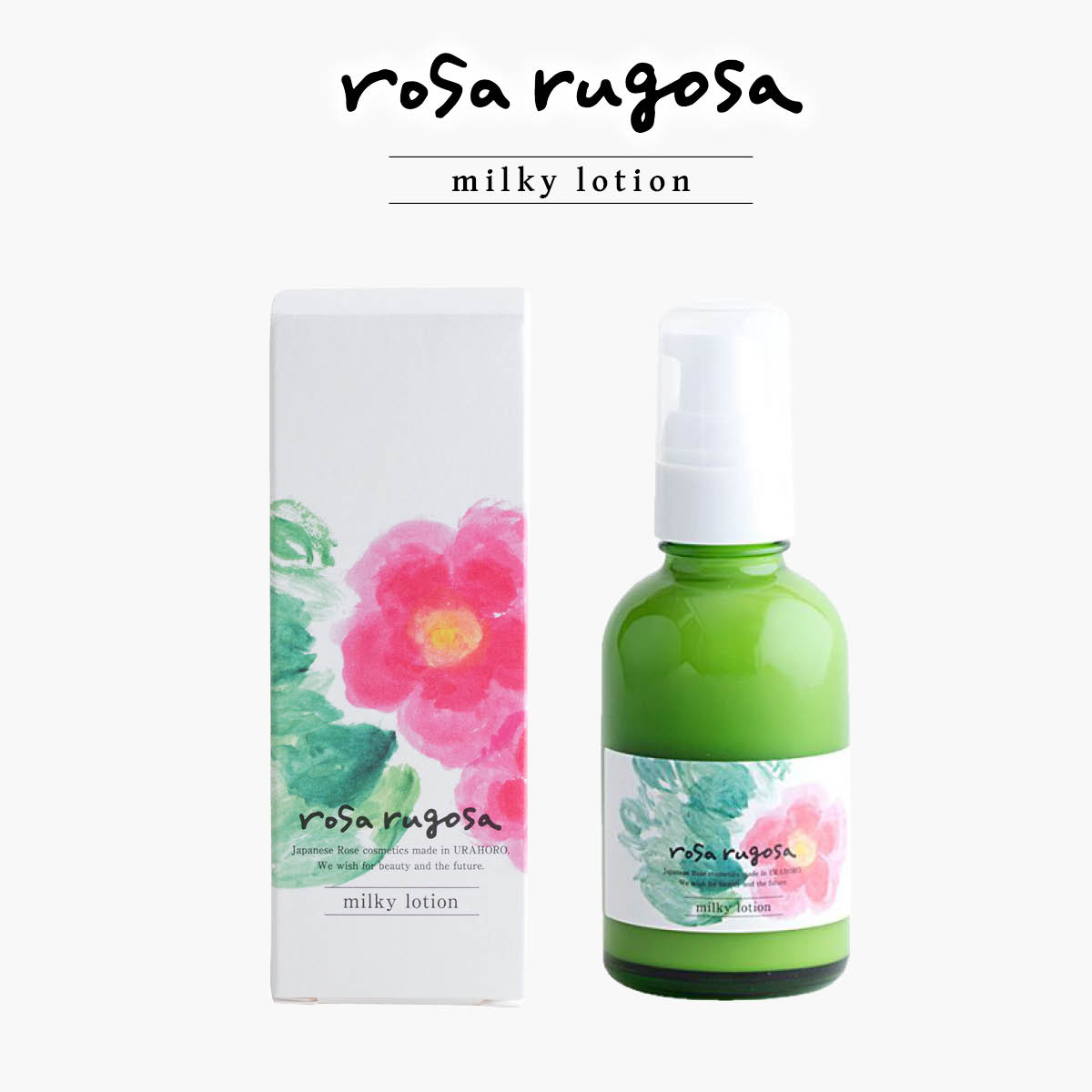 rosa rugosa（ロサルゴサ） 北海道浦幌町のハマナスから抽出された蒸留