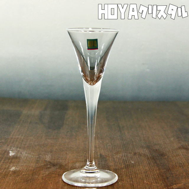 HOYAクリスタル CHN0402 リキュールグラス 35cc 足付き 切子 