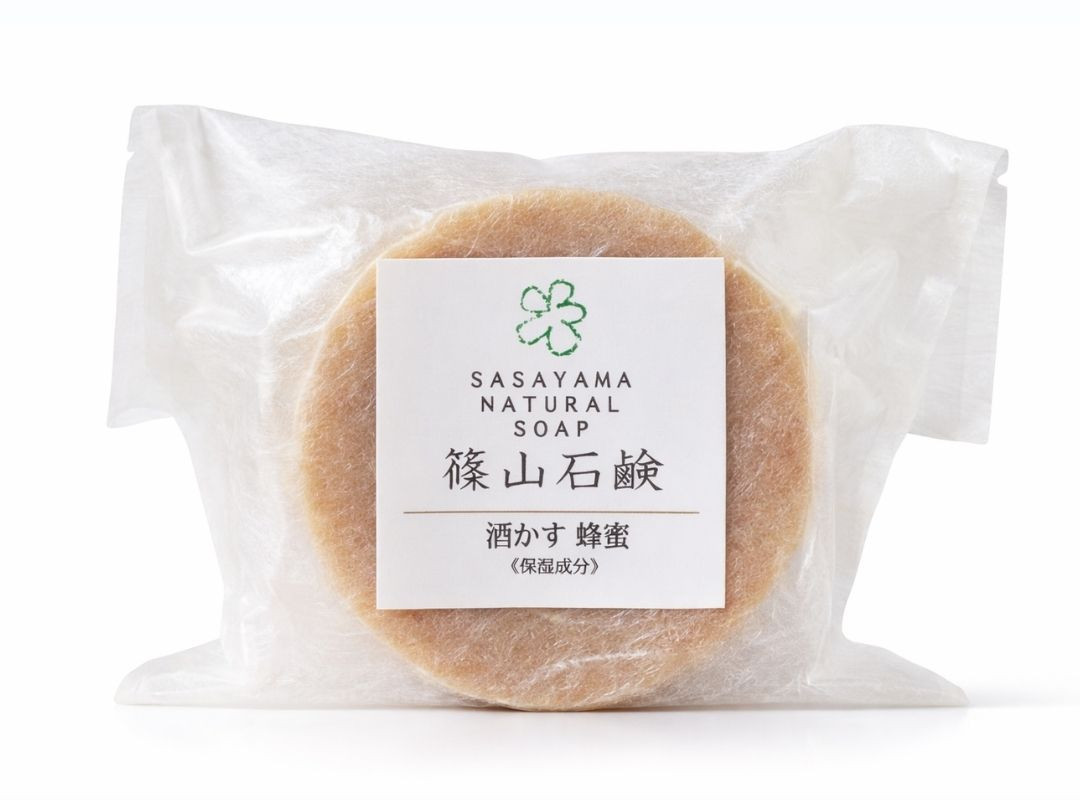 複数買いでお得 無添加固形石鹸 篠山石鹸 はちみつ配合 コールド
