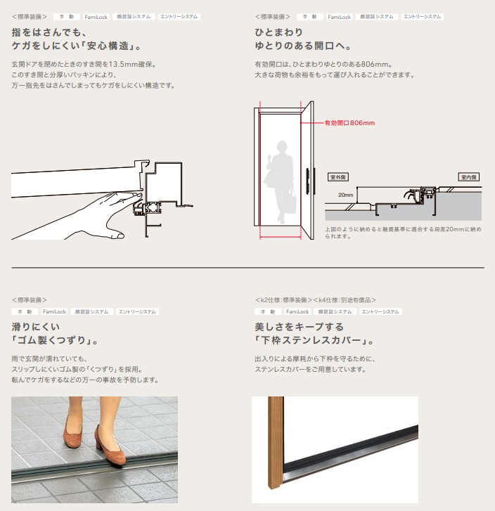 LIXIL 玄関ドア ジエスタ2 D12型 防火戸 親子 電気錠 断熱K2/K4 TOSTEM