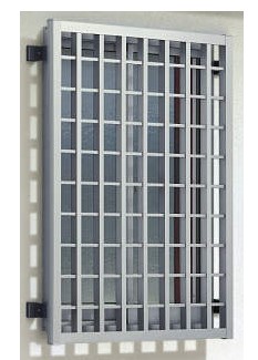 YKK 高強度面格子 グリッド格子 03611 W455×H1230 窓まわり 面格子 防犯 防風 台風 目隠し 井桁 YKKAP_1