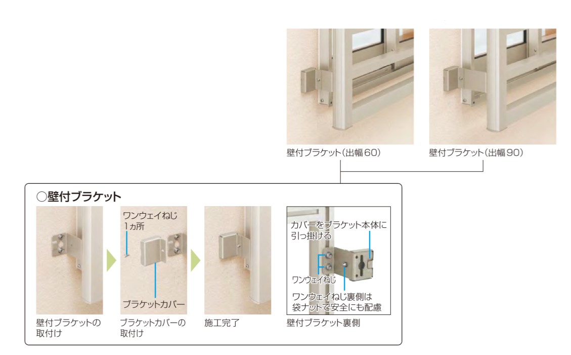 YKK 高強度面格子 グリッド格子 03611 W455×H1230 窓まわり 面格子 防犯 防風 台風 目隠し 井桁 YKKAP_4