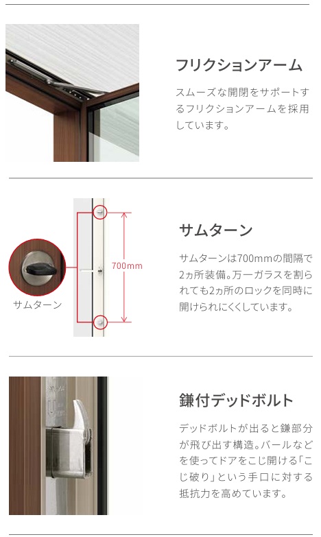 LIXIL TW PG テラスドア（204） 06920 W730×H2045 Low-E複層ガラス アルミ樹脂複合 アルゴンガス入り ペアガラス_10