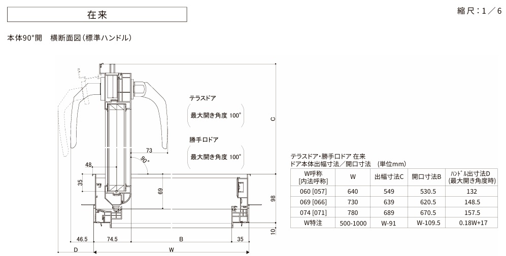 LIXIL TW PG テラスドア（在来） 07424 W780×H2430 Low-E複層ガラス アルミ樹脂複合 アルゴンガス入り ペアガラス_13