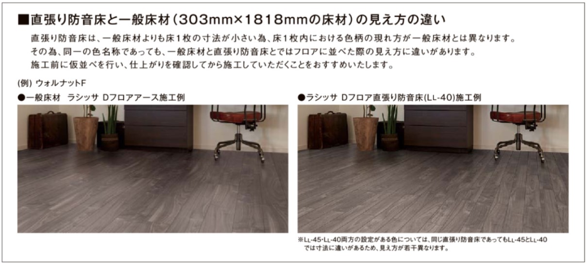 LIXIL 床 床材 フローリング ラシッサ Sフロア直張り防音床 SB-45