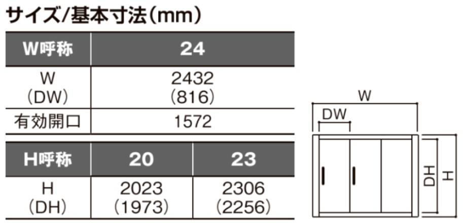 LIXIL ラシッサS 室内引戸 LAH 2420/2423 ノンケーシング 可動間仕切り