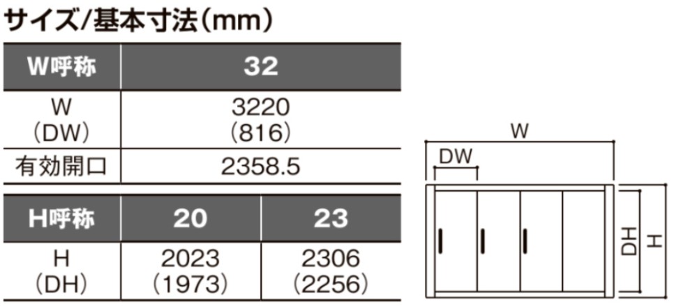 LIXIL ラシッサS 室内引戸 LZA 3220/3223 ノンケーシング 可動間仕切り 片引戸3枚建 上吊 錠なし 建具 室内建具 リフォーム_6