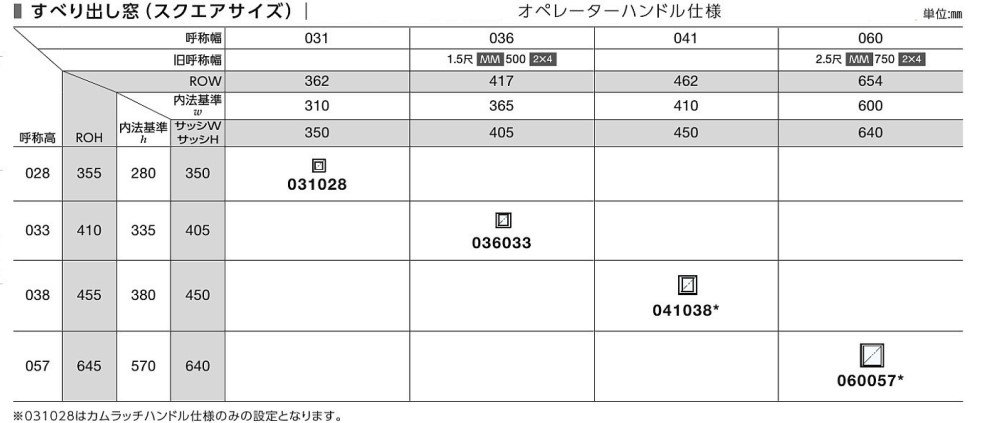 YKKAP エピソードIINEO すべり出し窓 断熱窓 樹脂アルミ複合 サッシ 窓 リフォーム 041038 W450×H450_6