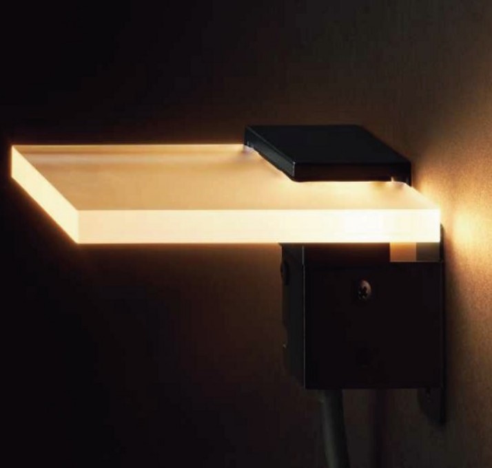 YKKAP VIEW UP 汎用施工ライト 屋外 照明 15形相当(50lm) プレート型