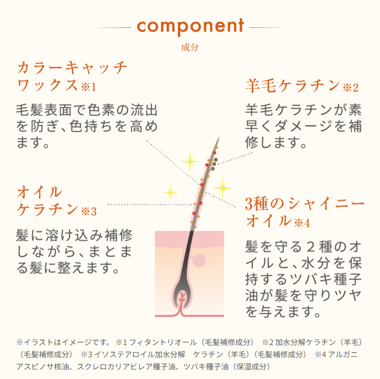 カラーケアコンディショナー 専用ボトル+詰め替え用 240g セット 無