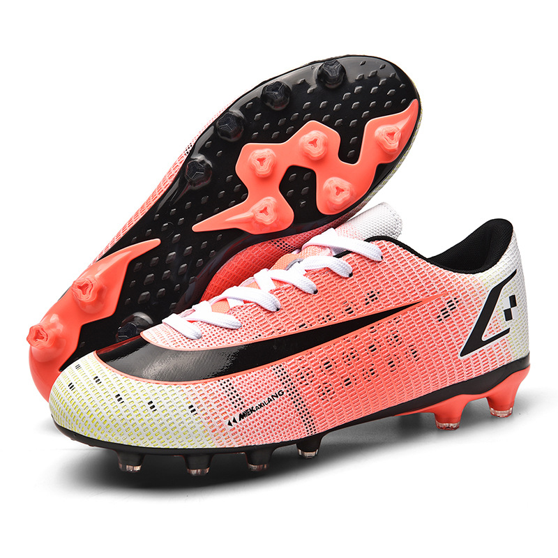 新しく着き サッカー トレーニングシューズ トレシュー ジュニア 大人 スパイクシューズ サッカーシューズ スニーカー 運動靴 スポーツ 軽量 耐摩耗性  滑り止め