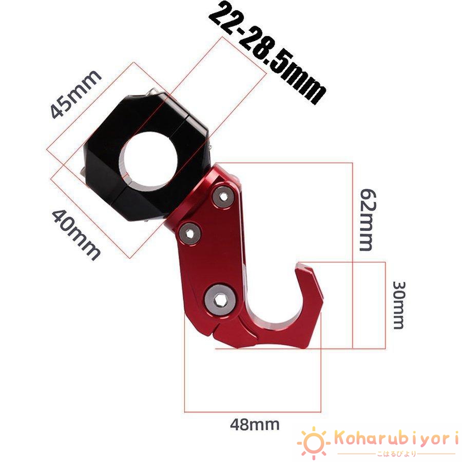 ホンダ 収納フック オートバイ ヘルメットホルダー ラゲッジ