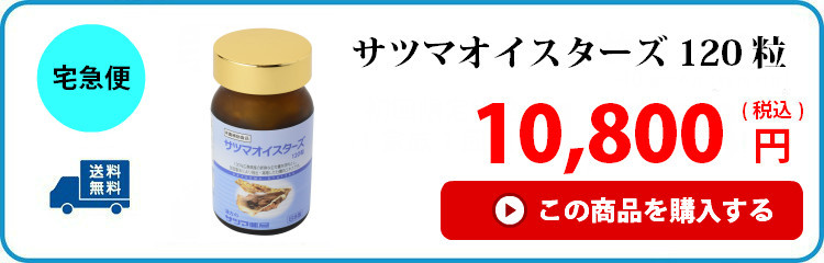 サツマオイスターズ120粒10,800円