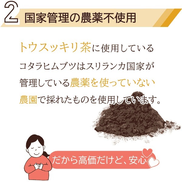 コタラヒム配合 健康茶 トウスッキリ茶 120包〔サツマ薬局〕 : サツマ