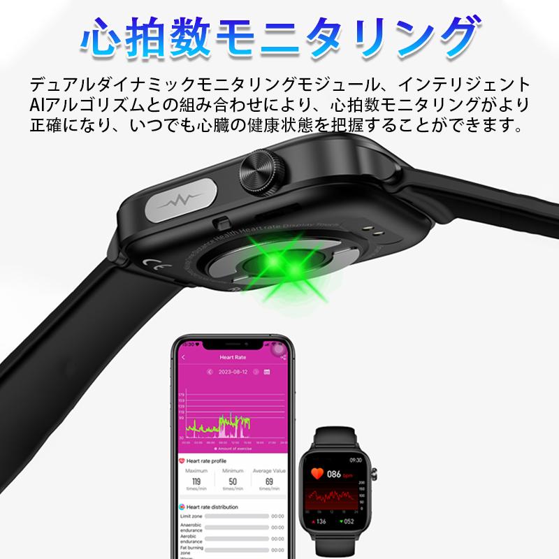 スマートウォッチ センサー 皮膚温変動検知 心拍数