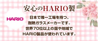安心のHARIO製