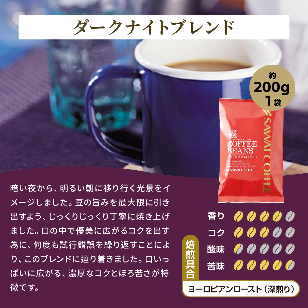 澤井珈琲 焙煎したて コーヒー 豆 1kg 専門店 100杯分 飲み比べ セット