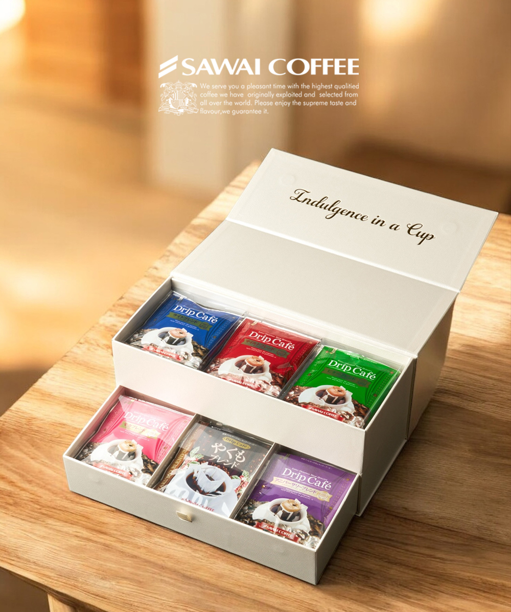 澤井珈琲 ドリップコーヒー プレミアム ドリップバッグ コーヒー 2段