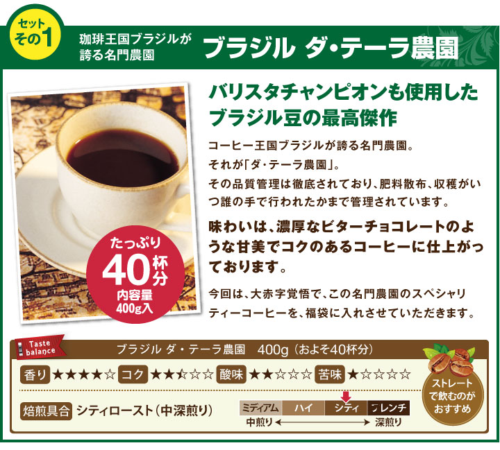 ブラジル ダ・テーラ農園