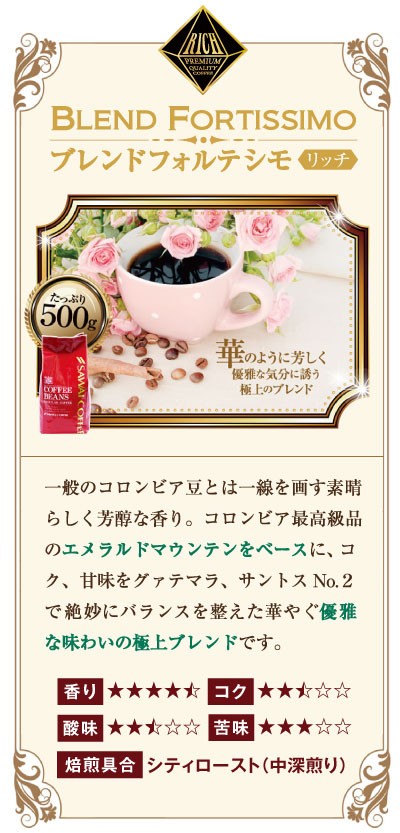 ブレンドフォルテシモリッチ