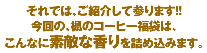 こんなに素敵な香りを詰め込みます