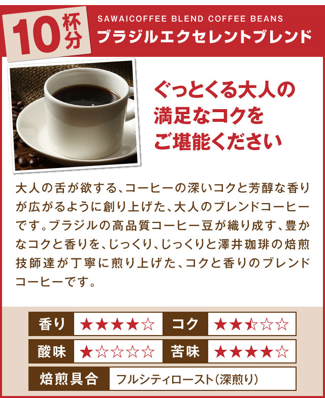 ブラジルエクセレントブレンド