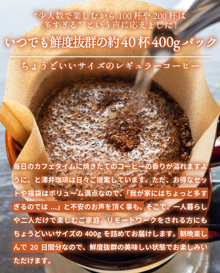 送料無料 メール便 コーヒー コーヒー豆 珈琲 珈琲豆 お試し コーヒー粉 粉 澤井珈琲 ちょうどいいサイズの 40杯分 400g 豆太のブレンド  jzMdEbM5wo, 食品 - juliettehomes.ca