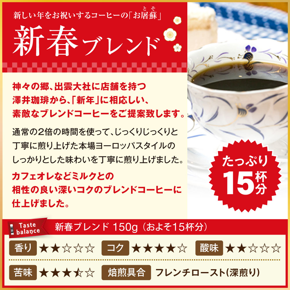 【福袋 2025】 コーヒー コーヒー豆 珈琲 珈琲豆 コーヒー粉 粉 豆 新春お年玉 2025 福袋 グルメ 【RDT】 【TSDT】 | 澤井珈琲 | 04