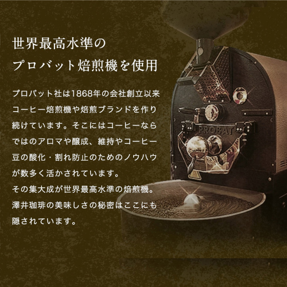 澤井珈琲 いまだけ＼半額 50%OFF／ 焙煎したて レギュラー 珈琲豆 1.2 