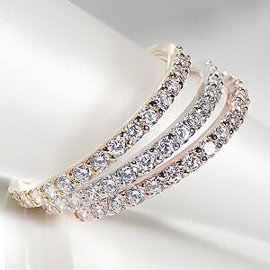 商品画像２ K18YG 0.3ct ダイヤモンド エタニティリング