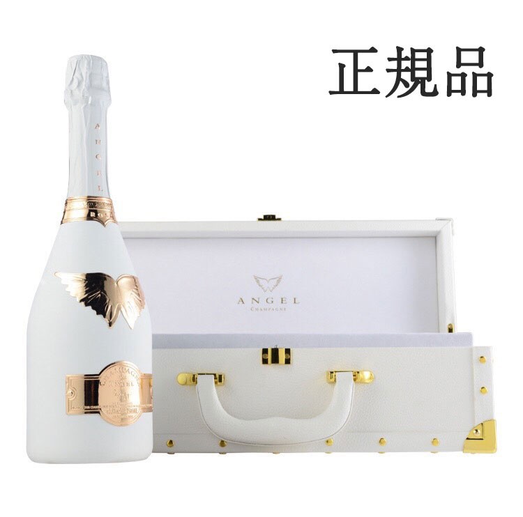 エンジェル・シャンパン　ブリュット・ロゼ　ホワイト　750ml　専用箱入り 正規品